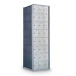 View 24-Door Rear-Loading Private Horizontal Mailbox